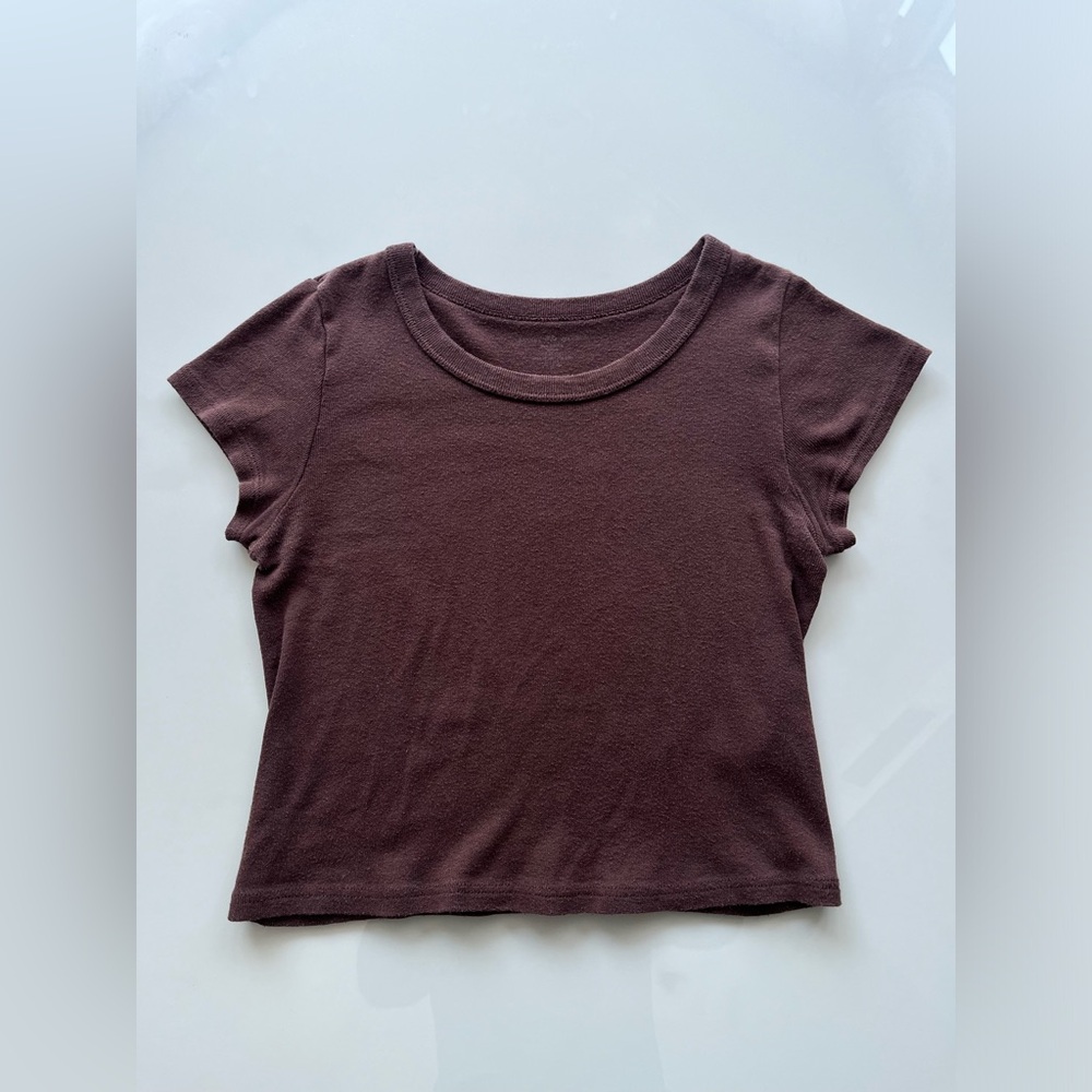 Brandy Melville Brown Ashlyn Top